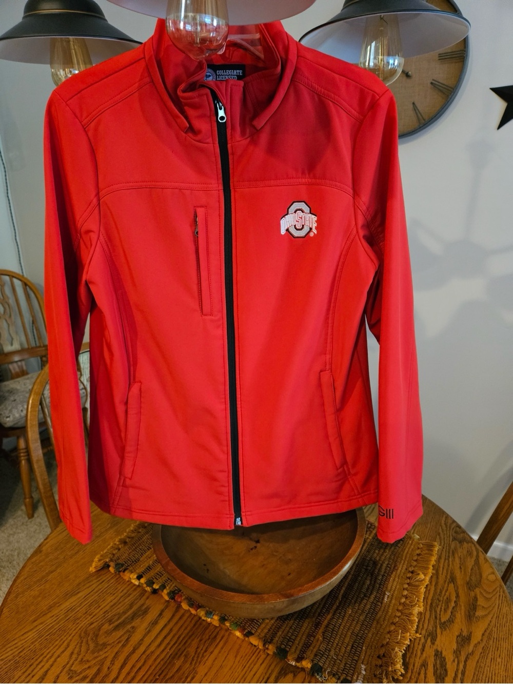 Ohio State Women's Red Softshell Jacket